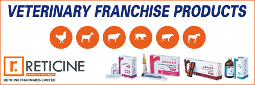 top veterinary products for franchise of Reticine Pharma