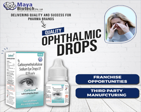 Top Ophthalmic Franchise in Chandigarh Maya Biotech